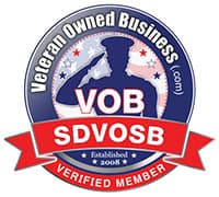 Verified Service-Disabled owned business badge